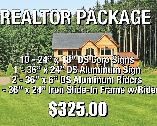 Realtor Sign Package